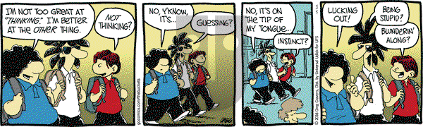 The Buckets on Thursday May 5, 2016 Comic Strip