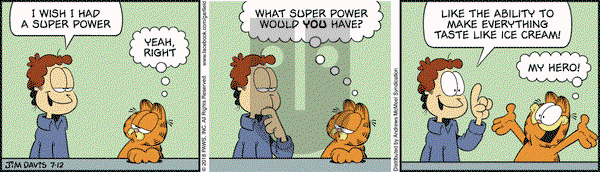 Garfield on Thursday July 12, 2018 Comic Strip