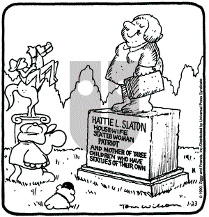 Ziggy on Tuesday January 23, 1990 Comic Strip