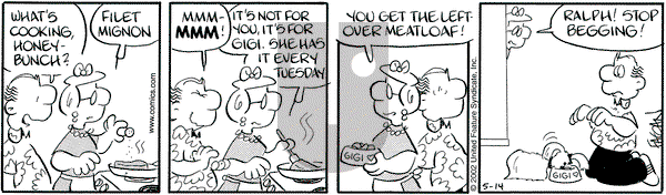 Drabble on Tuesday May 14, 2002 Comic Strip