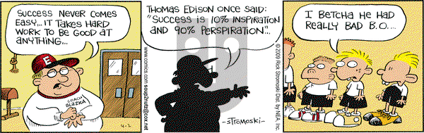 Soup to Nutz - Old on Thursday April 2, 2009 Comic Strip