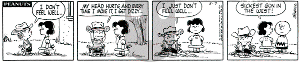 Peanuts on Monday March 7, 1960 Comic Strip
