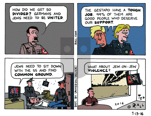 Ted Rall on Wednesday July 13, 2016 Comic Strip