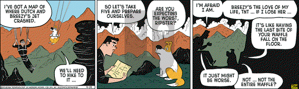 Rip Haywire on Thursday April 19, 2018 Comic Strip