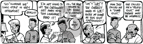 JumpStart - Tuesday March 13, 2001 Comic Strip