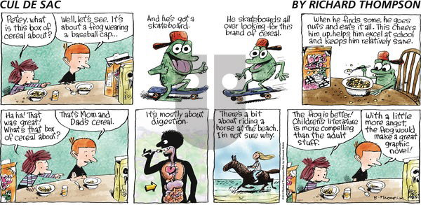 Cul de Sac on Sunday October 17, 2010 Comic Strip