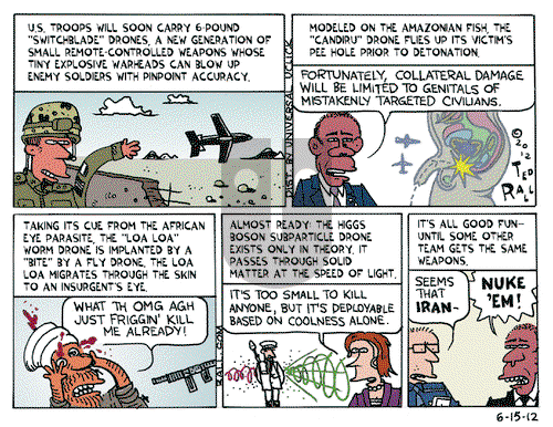 Ted Rall - Friday June 15, 2012 Comic Strip