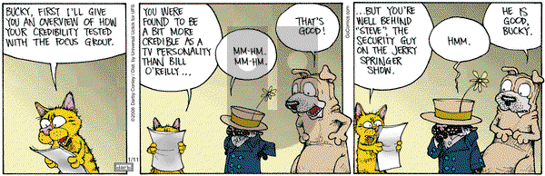 Get Fuzzy on Saturday January 11, 2014 Comic Strip