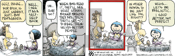 Non Sequitur - Friday November 21, 2008 Comic Strip