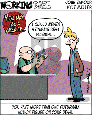 Working Daze on Tuesday March 4, 2008 Comic Strip