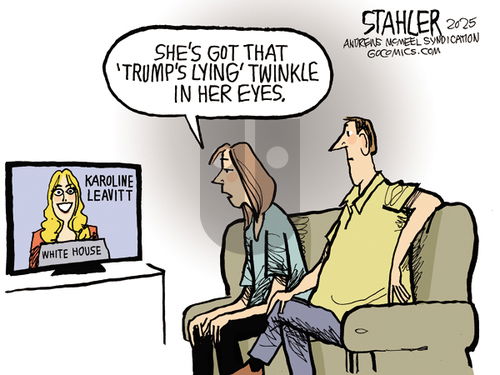 Jeff Stahler - Thursday May 1, 2025 Comic Strip