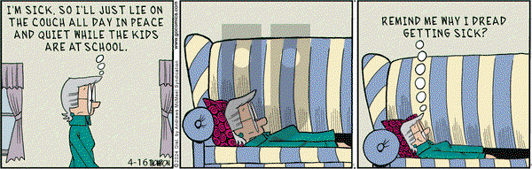 Grand Avenue on Tuesday April 16, 2024 Comic Strip