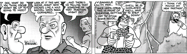 Alley Oop on Tuesday April 17, 2007 Comic Strip