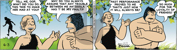 Alley Oop - Tuesday June 3, 2014 Comic Strip