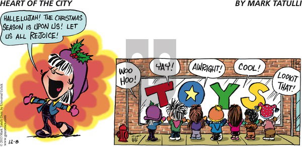 Heart of the City - Sunday December 8, 2013 Comic Strip