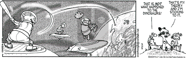 Over the Hedge on Saturday February 5, 2005 Comic Strip