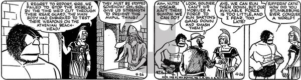 Alley Oop on Friday April 26, 1946 Comic Strip