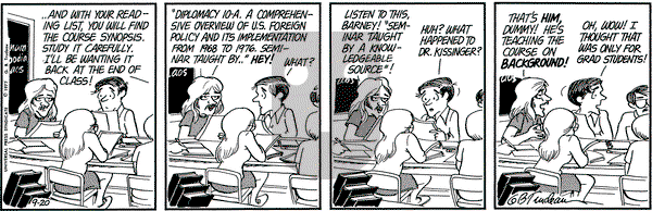 Doonesbury on Tuesday September 20, 1977 Comic Strip