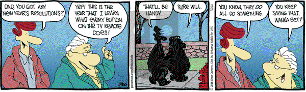 The Buckets on Thursday December 29, 2016 Comic Strip