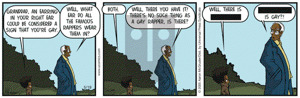 The Boondocks on Thursday May 19, 2005 Comic Strip