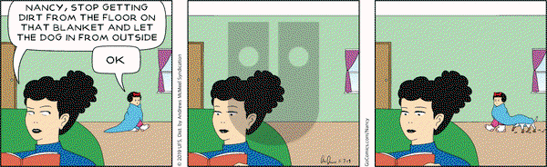 Nancy on Thursday November 7, 2019 Comic Strip