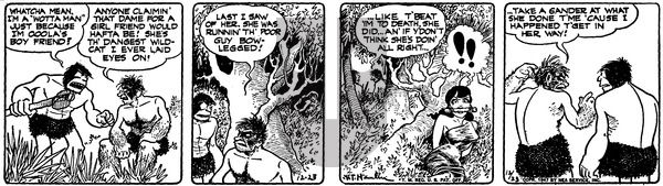 Alley Oop on Monday December 23, 1946 Comic Strip