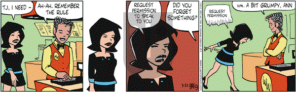 Luann on Wednesday March 21, 2012 Comic Strip