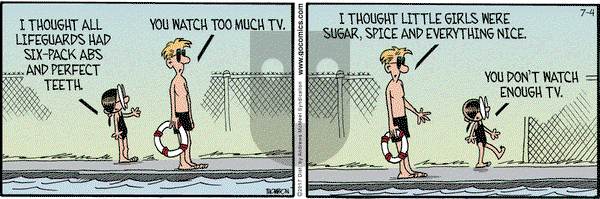 Grand Avenue on Tuesday July 4, 2017 Comic Strip
