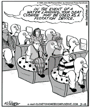 Close to Home on Thursday March 18, 1999 Comic Strip