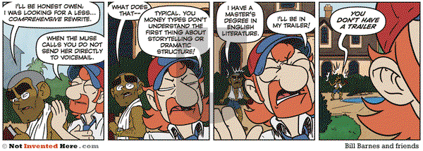 Not Invented Here on Wednesday August 18, 2021 Comic Strip