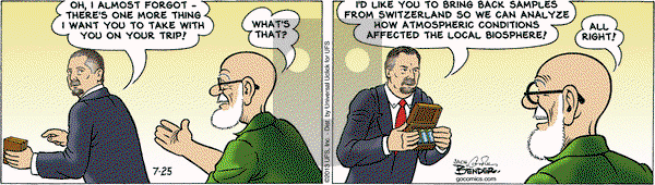 Alley Oop on Thursday July 25, 2013 Comic Strip