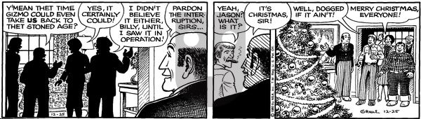 Alley Oop on Thursday December 25, 1980 Comic Strip