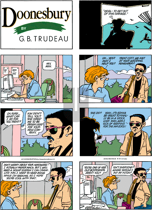 Doonesbury - Sunday June 1, 1997 Comic Strip