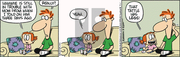 Baby Blues on Friday July 1, 2016 Comic Strip
