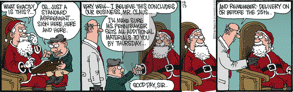 Monty on Saturday December 13, 2014 Comic Strip