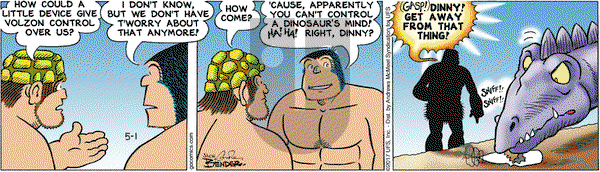 Alley Oop on Monday May 1, 2017 Comic Strip