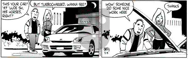 Luann on Friday May 9, 2003 Comic Strip