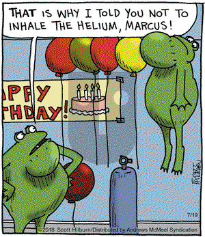The Argyle Sweater on Thursday July 19, 2018 Comic Strip
