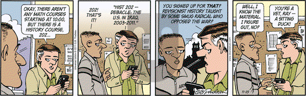 Doonesbury on Thursday November 29, 2012 Comic Strip