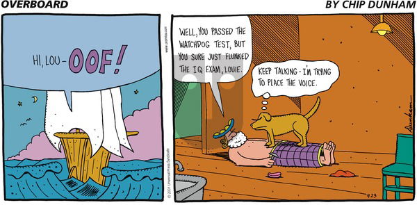 Overboard on Sunday September 23, 2001 Comic Strip