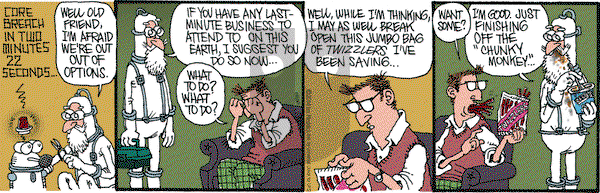 Monty on Saturday February 8, 2014 Comic Strip