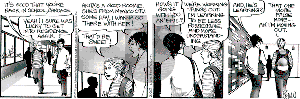 For Better or For Worse on Wednesday February 20, 2002 Comic Strip