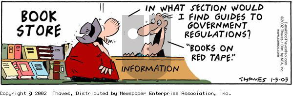 Frank and Ernest - Friday January 3, 2003 Comic Strip