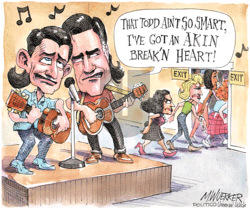 Matt Wuerker on Thursday August 23, 2012 Comic Strip