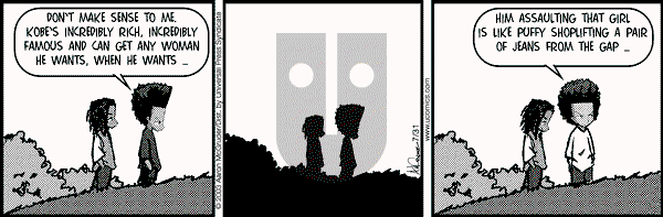 The Boondocks on Thursday March 3, 2011 Comic Strip