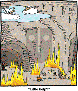 In the Bleachers on Saturday September 30, 2017 Comic Strip