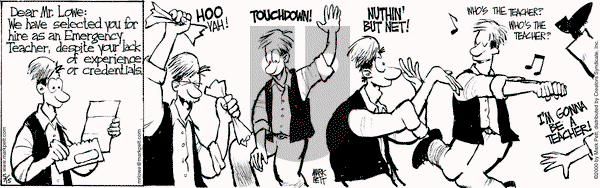 Mr. Lowe - Monday May 18, 2015 Comic Strip