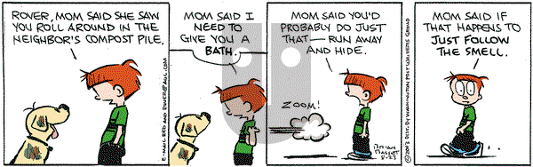 Red and Rover on Saturday August 23, 2003 Comic Strip