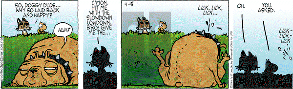 Over the Hedge on Tuesday April 5, 2016 Comic Strip