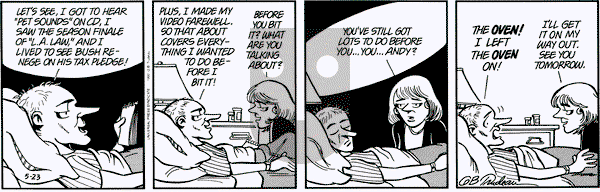Doonesbury on Wednesday May 23, 1990 Comic Strip